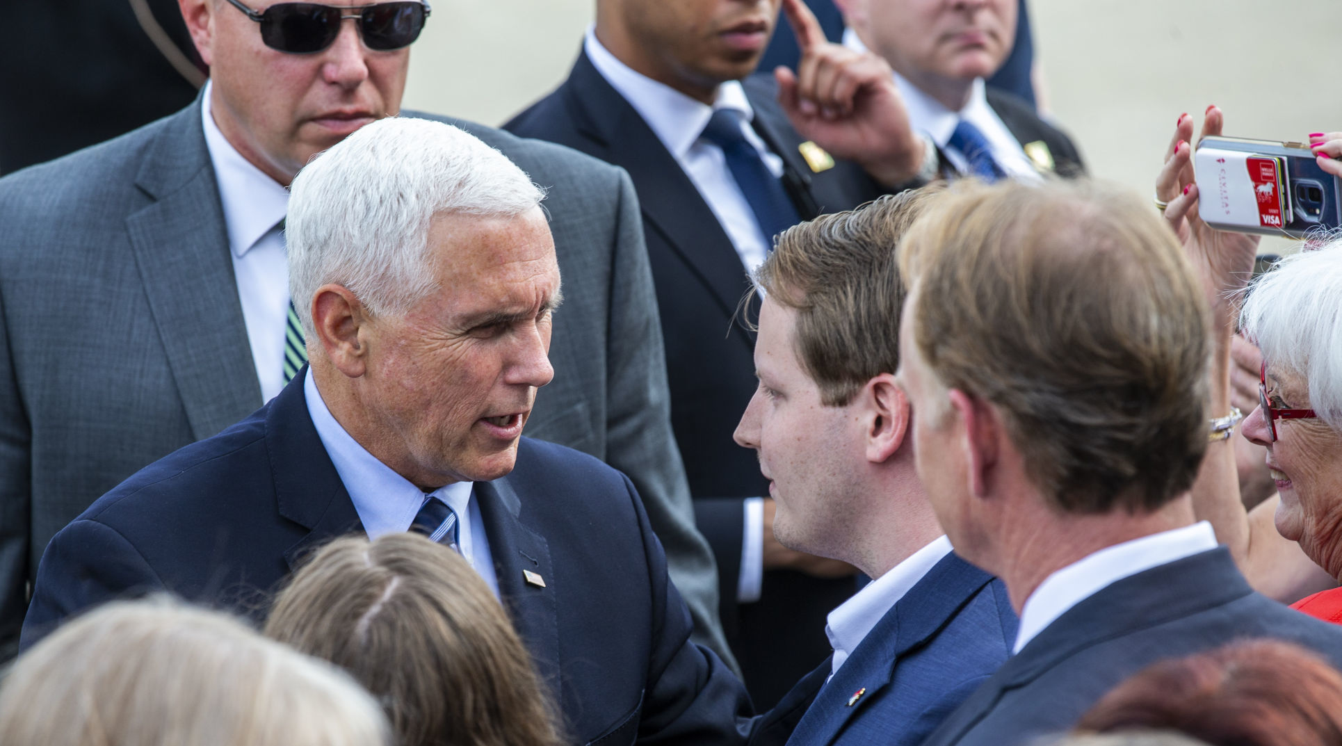 Vice President Pence visits Greensboro